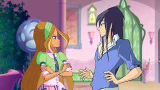 Floras about to beat Helia up  Winx Club Clip [upl. by Aliet]