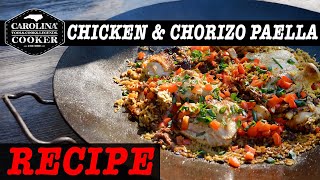 Chicken amp Chorizo Paella Discada Recipe I Carolina Cooker® [upl. by Hagile420]