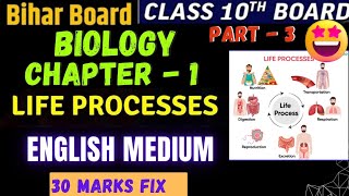 Life Processes Chapter 1 CLASS 10 Science  NCERT Covered Life processes class 10 [upl. by Odracer199]