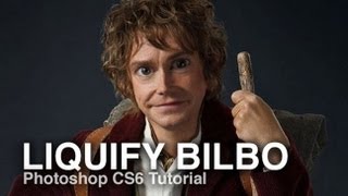 How to use the Liquify Tool in Photoshop CS6 [upl. by Ssidnac]