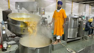 Fully Automatic Langar making at Gurudwara Bangla Sahib  50000 log yaha roz Langar karte hai [upl. by Rehpinej915]