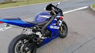 Suzuki GSXR 600 SRAD 1998  MIVV GP  KampN  full race sound  without dbkiller [upl. by Odette]