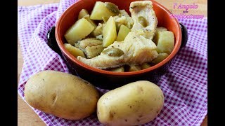 Baccalà con patate ricetta semplice e gustosa [upl. by Ivek]