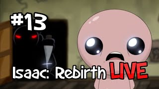 The Binding of Isaac Rebirth LIVE Scrub Runs Part 13  1Y81X330 [upl. by Arriec]