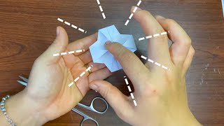 How to Make Origami FINGER TRAP 💥 Diy Paper Trap Origami 👀 Paper Antistress Toy Diy Trap Toy [upl. by Uriah]