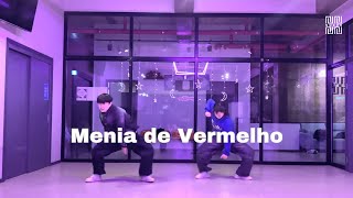 MC Menor JP  Menia de Vermelho┃JUNGWOO Choreography│NUEVO Dance Studio [upl. by Maharg]