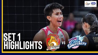 CREAMLINE vs KURASHIKI  SET 1 GAME HIGHLIGHTS  2024 PVL INVITATIONAL CONFERENCE  September 8 2024 [upl. by Iren]