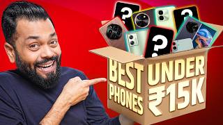 Top 5 Best 5G Smartphones Under ₹15000 ⚡ August 2024 [upl. by Niatirb]