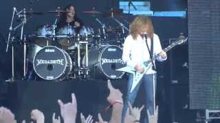 Megadeth  Sweating Bullets Live  Sonisphere 2013 Amnéville FR 20130609 [upl. by Arihay]