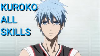 KUROKO ALL SKILLS [upl. by Stephanie931]