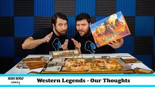 Western Legends  Our Thoughts Board Game [upl. by Eciened]