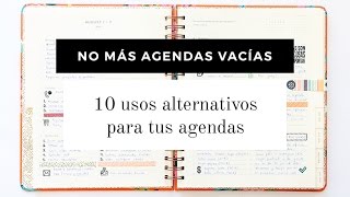 10 usos alternativos para aprovechar tus Agendas [upl. by Buke74]