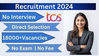 Jobs for freshers  TCS JOBS 2024  TCS Vacancy 2024 [upl. by Emawk180]