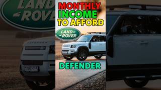 Income To Afford landrover defender In India shorts viralshort [upl. by Voltmer]