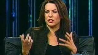 Lauren Graham on Carson Daly 28th December 2002 [upl. by Eserrehs]