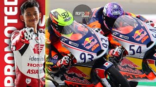 Veda Ega Pratama Resmi RedBull Rookies Cup 2024 dapat Support AHRT [upl. by Macdougall121]