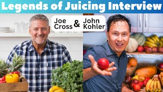 Exclusive Interview with Juicing Experts Joe Cross amp John Kohler [upl. by Anigger]