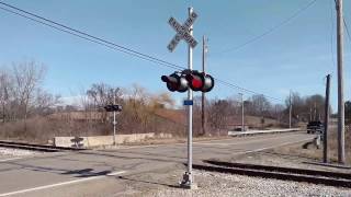 Wheeling and Lake Erie Train Waterloo Rd Suffield OH 21817 [upl. by Airun]