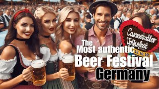 Cannstatter Volksfest 2024 Highlights  Stuttgart Beer Festival [upl. by Coco]