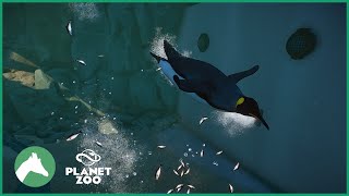 Indoor Penguin Habitat  Elm Hill City Zoo  Ep 6  Planet Zoo [upl. by Eilarol]