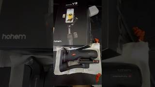 Hohem iSteady V3 Foldable Smartphone AI Gimbal Stabilizer unboxing [upl. by Nylarat863]