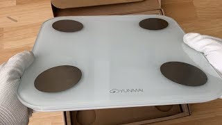 YUNMAI Balance Waage  Unboxing [upl. by Aratas174]