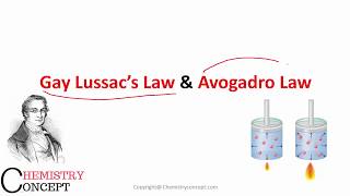 Gay Lussac’s Law amp Avogadro Law  IIT JEE NEET amp CBSE [upl. by Stanleigh]