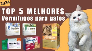 Top 5 Melhores Vermífugos Para Gatos 2024 [upl. by Paco]