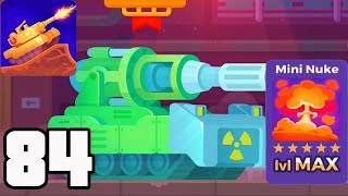 Tank Stars  Gameplay Walkthrough part 84  Tank Atomic amp Mini Nuke Max lvl iOSAndroid [upl. by Perice802]