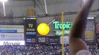 Dan Johnson homers to tie the game and save the Tampa Bay Rays season [upl. by Atinehc522]