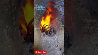 Reuse Old Rusty Car Suspension Spring Coil to Make Super Sharp Knife [upl. by Allister]