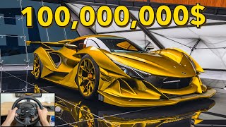 0 Vs 100000000 Car in Forza Horizon 5  Steering Wheels Gameplay [upl. by Aloysius432]