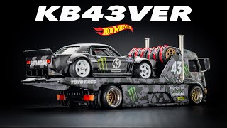 Tribute Ken Block KB43VER AeroLift Truck Hot Wheels Custom [upl. by Enaoj]