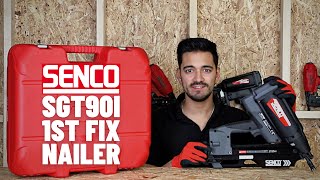 Senco SGT90i 1st Fix Gas Nailer  Overview amp Demonstration [upl. by Euton]