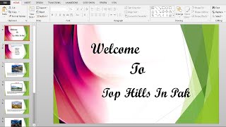 How To Create PowerPoint Presentation Slides For Assignment [upl. by Amir]