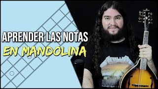 Aprender las notas en la mandolina  Tutorial  En Mandolina [upl. by Elime]