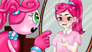 You Are Me I Am You The Origin Of Mommy Long Legs  Poppy Playtime Chapter 2 Animation [upl. by Odrareve221]