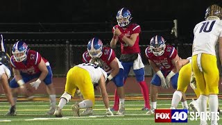 Folsom Bulldogs edge Oak Ridge Trojans 3427 to win 3rd straight Div Section Championship [upl. by Erdnuaed]