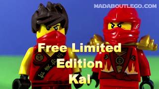 FREE LEGO NINJAGO Kai [upl. by Norraj442]