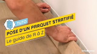 Comment poser un parquet stratifié   Bricorama [upl. by Griff572]