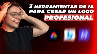 TOP 3 Mejores PAGINAS DE IA PARA CREAR LOGOS  100 GRATIS  Tutorial de Inteligencia Artificial [upl. by Arbua]