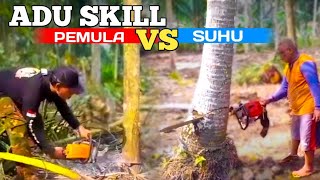 CHAINSAW STIHL KETIKA PEMULA KETEMU SUHU NYA [upl. by Emmi]