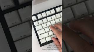 marbly KTT Kang White V3 on my Ajazz AK820 Pro ⌨️ [upl. by Imorej]