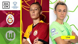 Galatasaray  Wolfsburg  UEFA Women’s Champions League 202425 Maç Günü 3 Maçın Tamamı [upl. by Adiari]