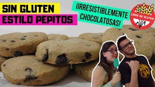 Chocochips sin TACC galletas sin gluten con chips de chocolate [upl. by Tibold]