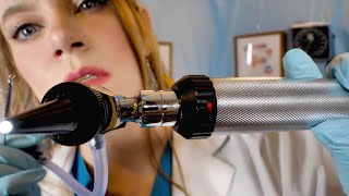 ASMR Hospital 👂Unclogging Your Ears👂  Ear Cleaning  Hearing Test [upl. by Siraval]