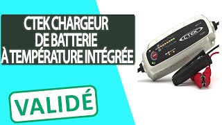 Avis Chargeur De Batterie à Compensation De Température Intégrée CTEK [upl. by Aneerbas622]