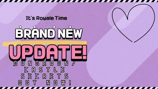 Royale High Art Studio amp Castle Secrets Update Pt1 [upl. by Broucek]