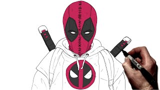 How To Draw Kidpool  Step By Step  Deadpool amp Wolverine [upl. by Weirick]