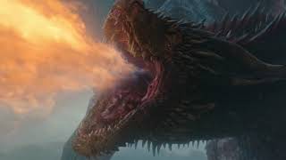 GoT 8x06  Dragon burns the Iron Throne after Daenerys death [upl. by Ttoile]